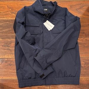 Noize Men's Navy Rain resistant light jacket